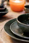 Mikasa Jardin Stoneware Side Plates, Set of 4, 21.5cm, Green image 6