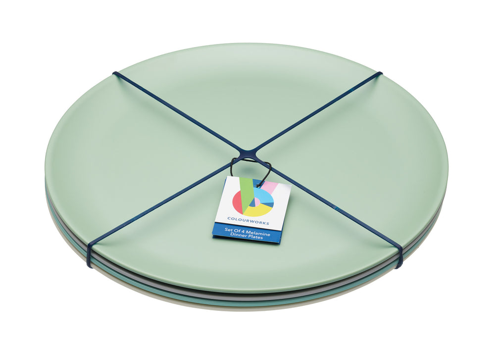 Colourworks Classics Extra-Large Melamine Plates