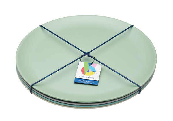Colourworks Classics Extra-Large Melamine Plates image 4