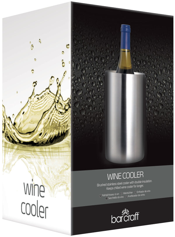 BarCraft Stainless Steel Double Walled Wine Cooler image 4