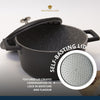 MasterClass Cast Aluminium Casserole Dish, 2.5L, Black image 12