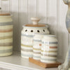 Classic Collection Vintage-Style Ceramic Garlic Keeper Storage Pot image 2