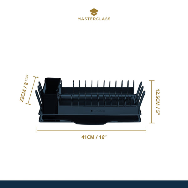 MasterClass Compact Stainless Steel Dish Drainer image 6