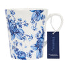Set of 4 Mikasa Hampton Porcelain 330ml Blue Flower Conical Mugs image 2