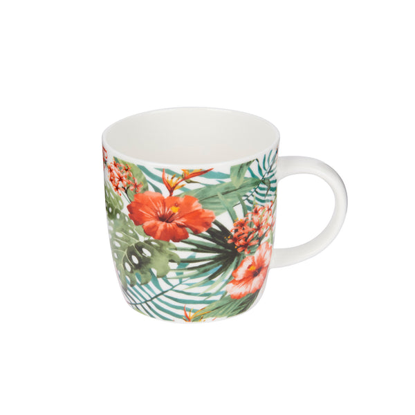 KitchenCraft Set of Four China Jungle Mugs image 3
