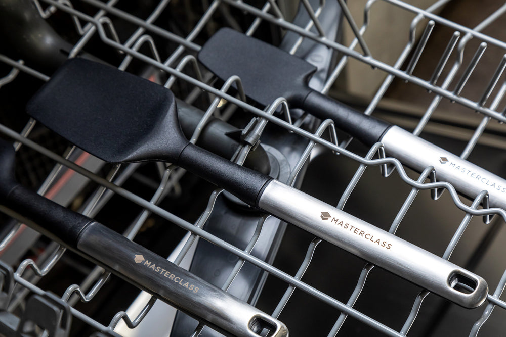 MasterClass Soft Grip Stainless Steel Spoon Spatula - 30 cm