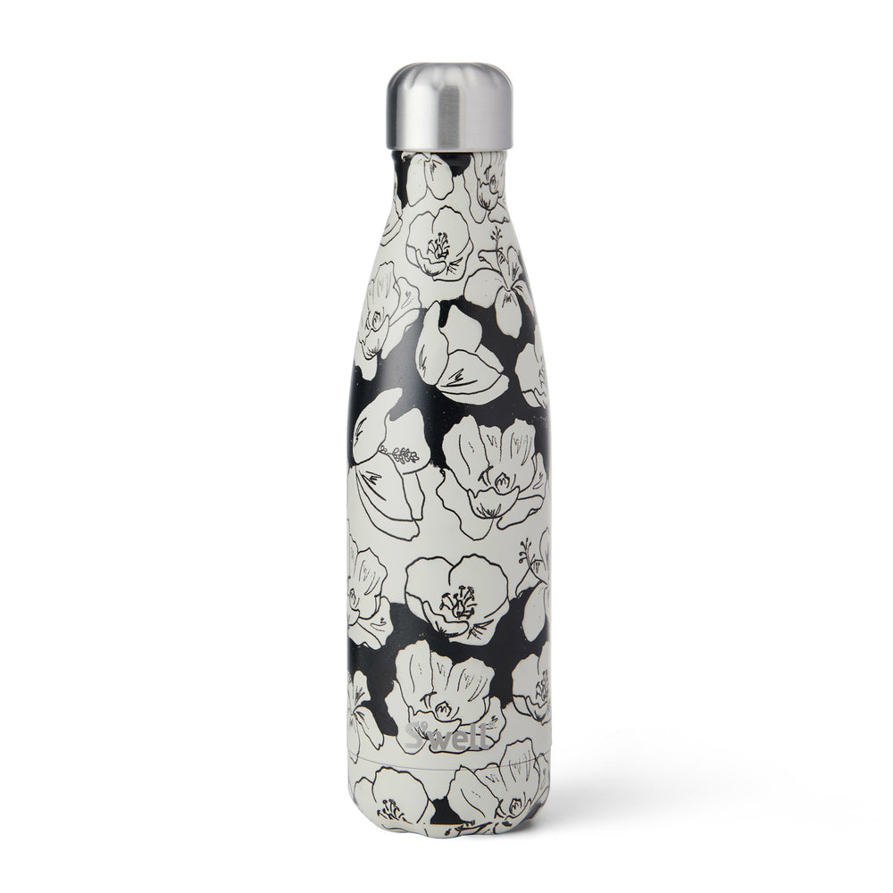 S'well Charcoal Bloom Bottle, 500ml image 1