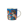 2pc Mr Gee Porcelain Tea Set with 370ml Mug and Coaster - Love Hearts image 3