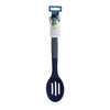 Colourworks Brights Navy Silicone-Headed Slotted Spoon image 4