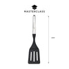 MasterClass Soft Grip Stainless Steel Slotted Turner - 34 cm image 8