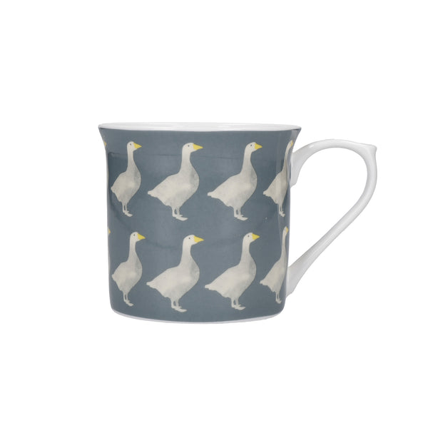 KitchenCraft Fluted Geese Design Mugs - Set of 4 image 3