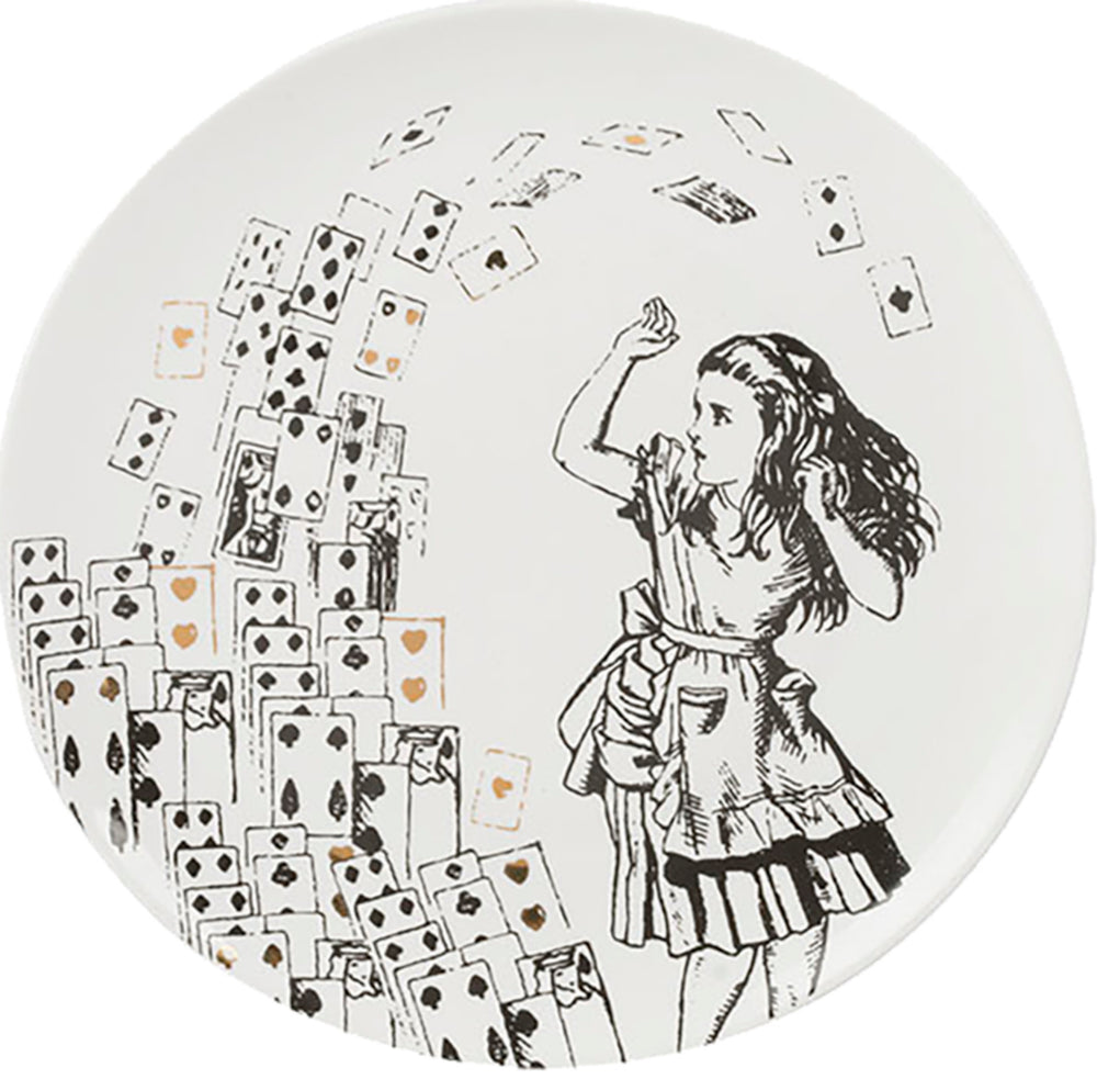 Victoria And Albert Alice In Wonderland Side Plates, Set of 4