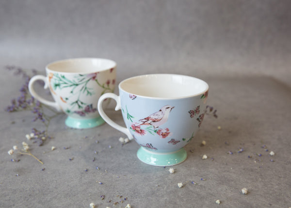 KitchenCraft China Blue Birds Mug image 6