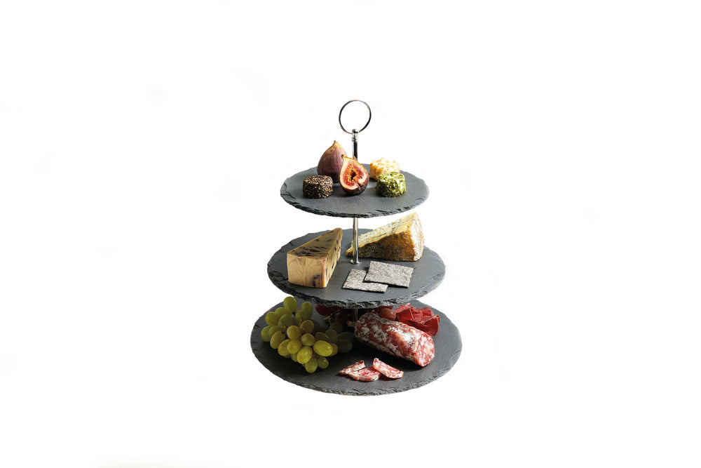 Artesà Appetiser Slate 3 Tier Serving Stand