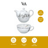 Victoria And Albert Alice In Wonderland Tea for One Teapot image 4