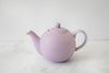 London Pottery Globe Lilac Textured Teapot with Strainer Spout - 4 Cup image 2