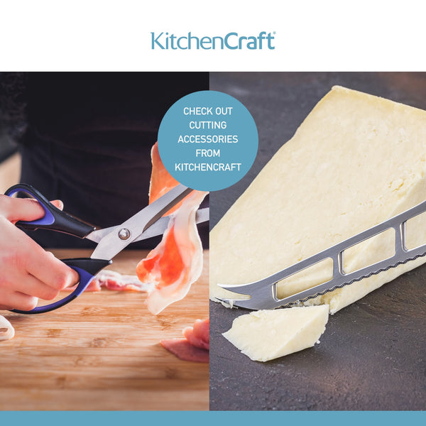 KitchenCraft Nylon Handled Stainless Steel Pizza Cutter image 12