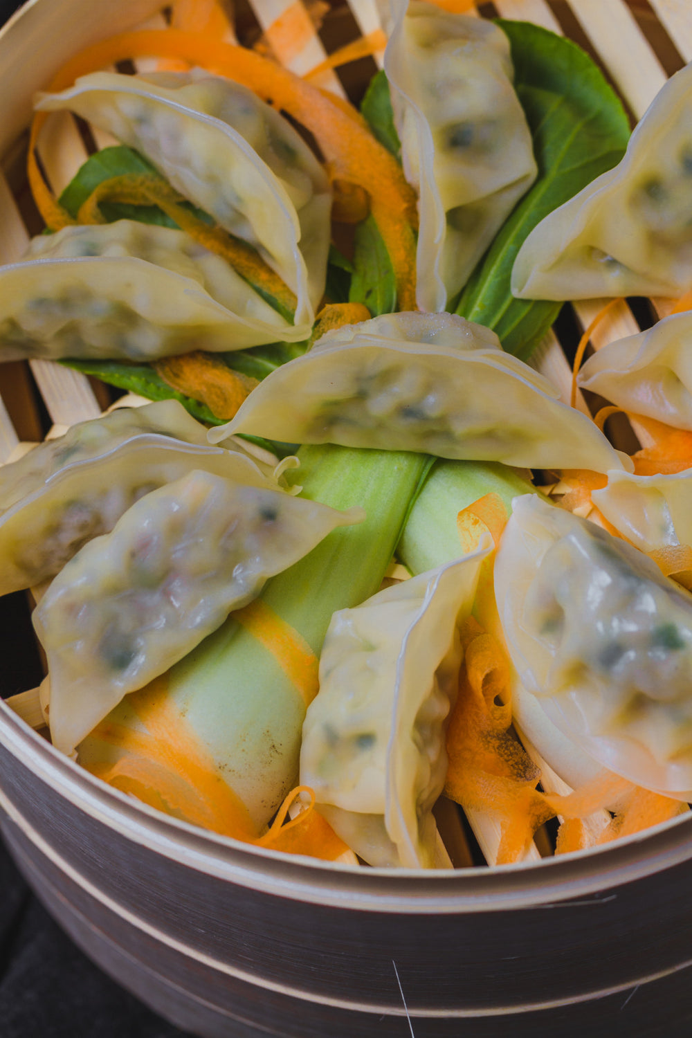 KitchenCraft World of Flavours Oriental Medium Two Tier Bamboo Steamer and Lid