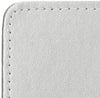 Creative Tops Naturals Premium Pack Of 4 Stitched Edge Faux Leather Placemats Metalic Silver