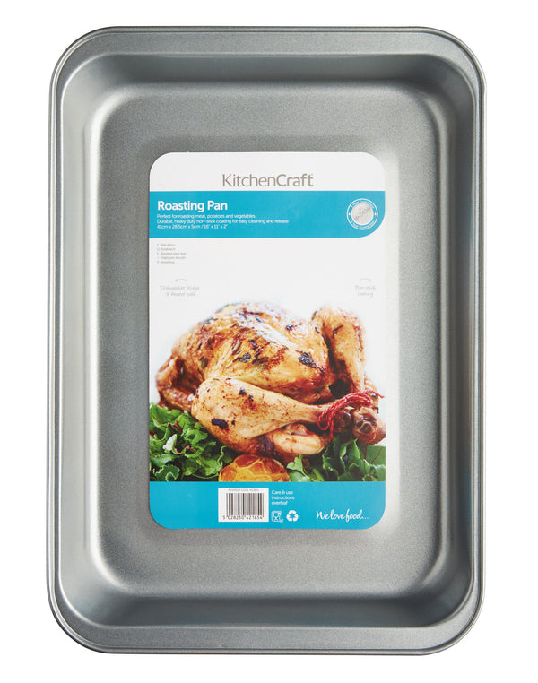 KitchenCraft Non-Stick Roasting Pan, 41cm x 28.5cm image 4