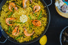 KitchenCraft World of Flavours Mediterranean 38.5cm Paella Pan image 4