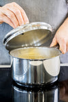 KitchenCraft Stainless Steel Extra Deep Saucepan, 16cm image 4