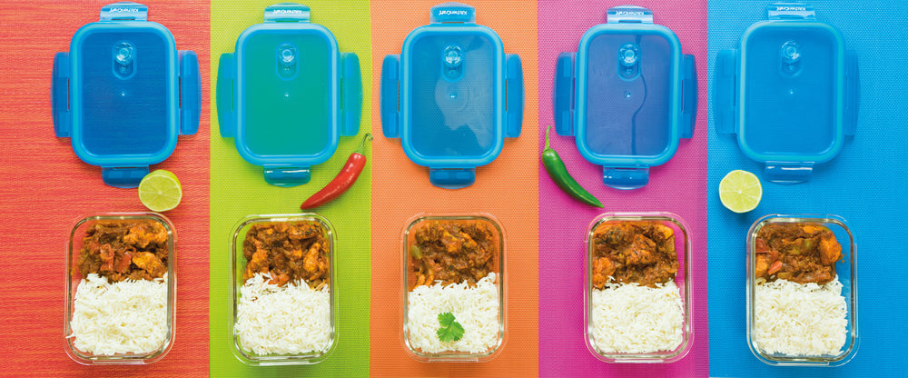 KitchenCraft Pure Seal Glass Rectangular 1 Litre Storage Container