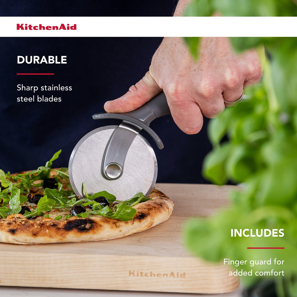 KitchenAid Soft Grip Pizza Cutter - Charcoal Grey