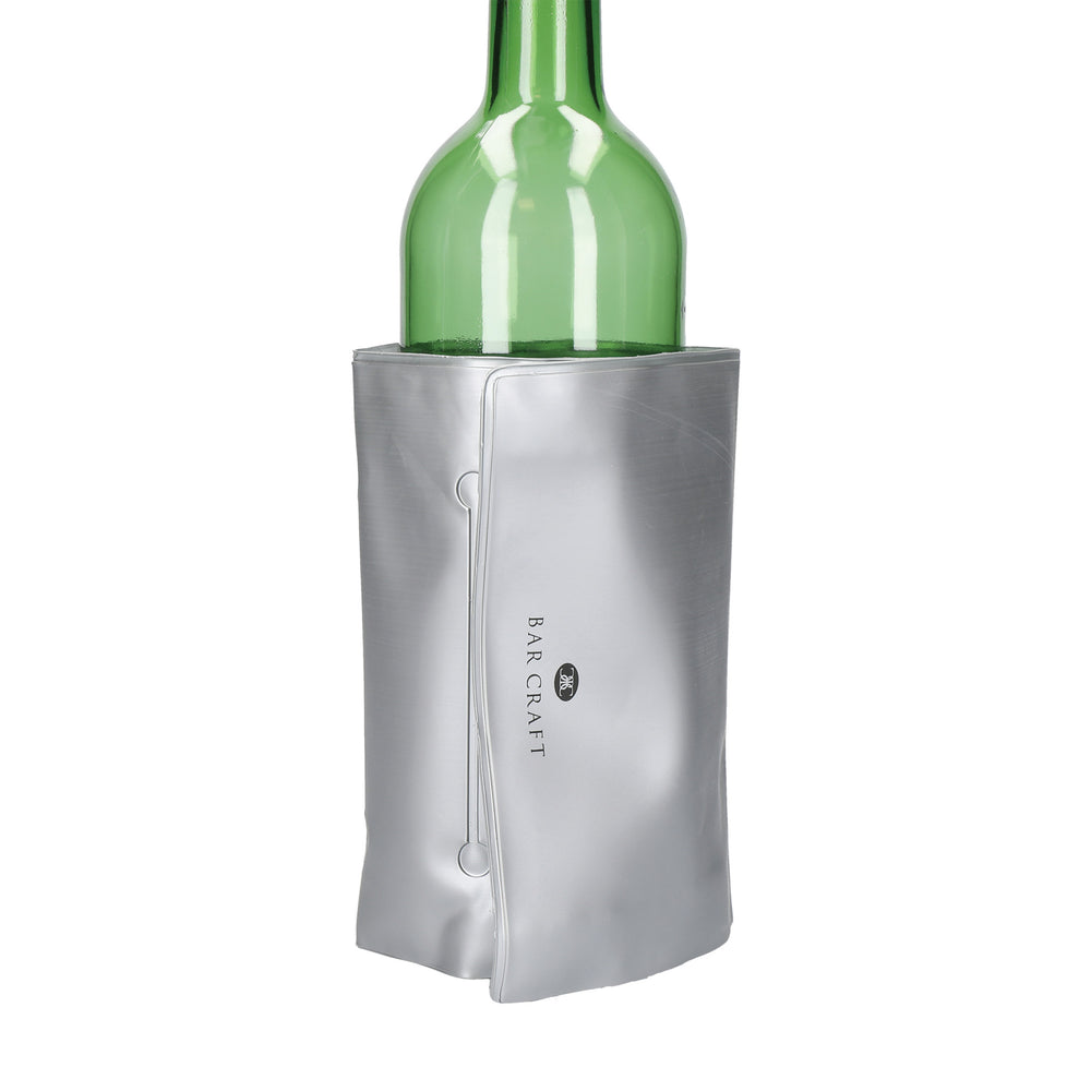 BarCraft Wrap Around Silver Wine Cooler