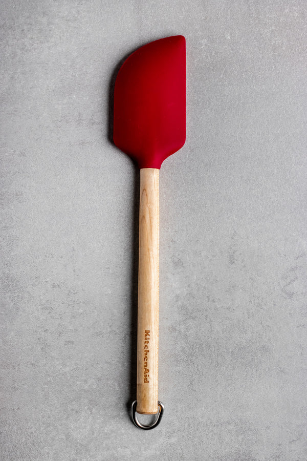 KitchenAid Birchwood Scraper Spatula - Empire Red image 2