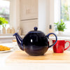 London Pottery Globe 8 Cup Teapot Cobalt Blue image 5