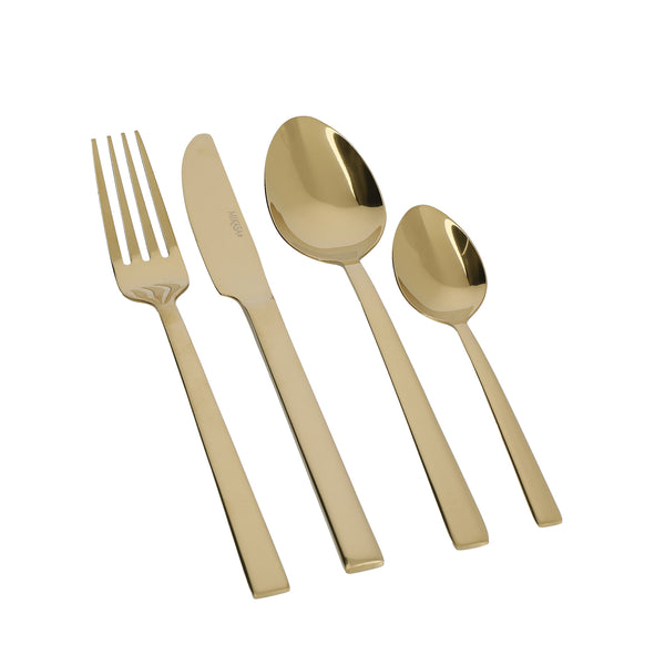 Mikasa Ciara Diseno 16 Piece Cutlery Set - Gold image 3
