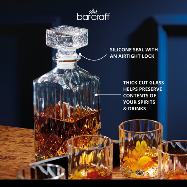 BarCraft Cut Glass Decanter Set image 10