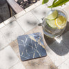 Creative Tops Navy Marble Pack Of 6 Premium Coasters image 4