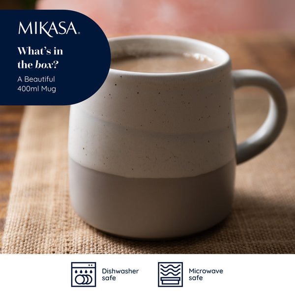 Mikasa Grey Reactive Glaze Mug, 400ML image 8