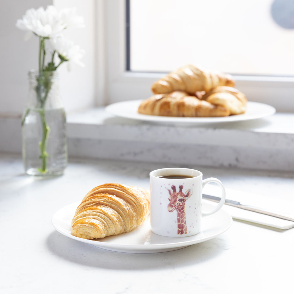 KitchenCraft 80ml Porcelain Giraffe Espresso Cup