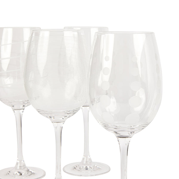 Mikasa Cheers Set Of 4 White Wine Glasses image 6