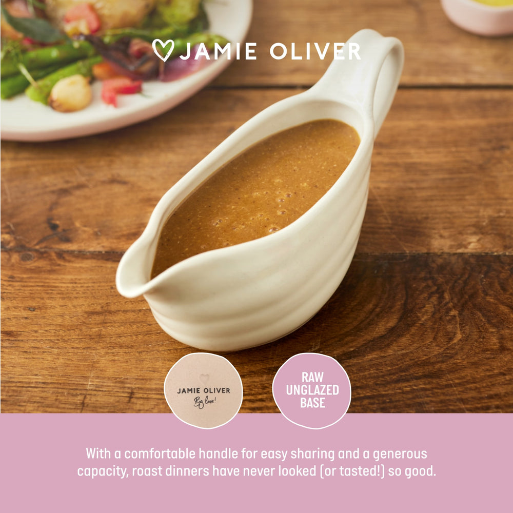Jamie Oliver Big Love Great Gravy Boat, Stoneware, 400ml