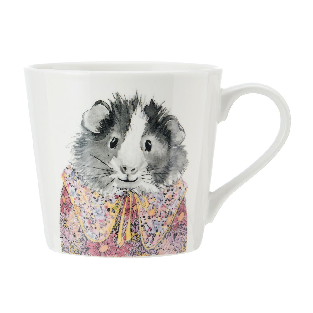 Mikasa Tipperleyhill Guinea Pig Print Fine China Mug, 380ml image 1