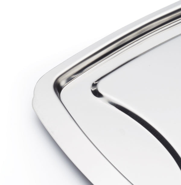 MasterClass Stainless Steel Spiked Carving Tray image 6