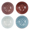 KitchenCraft Set of 4 Ceramic Cereal Bowls - 'Vibrance' Design image 3