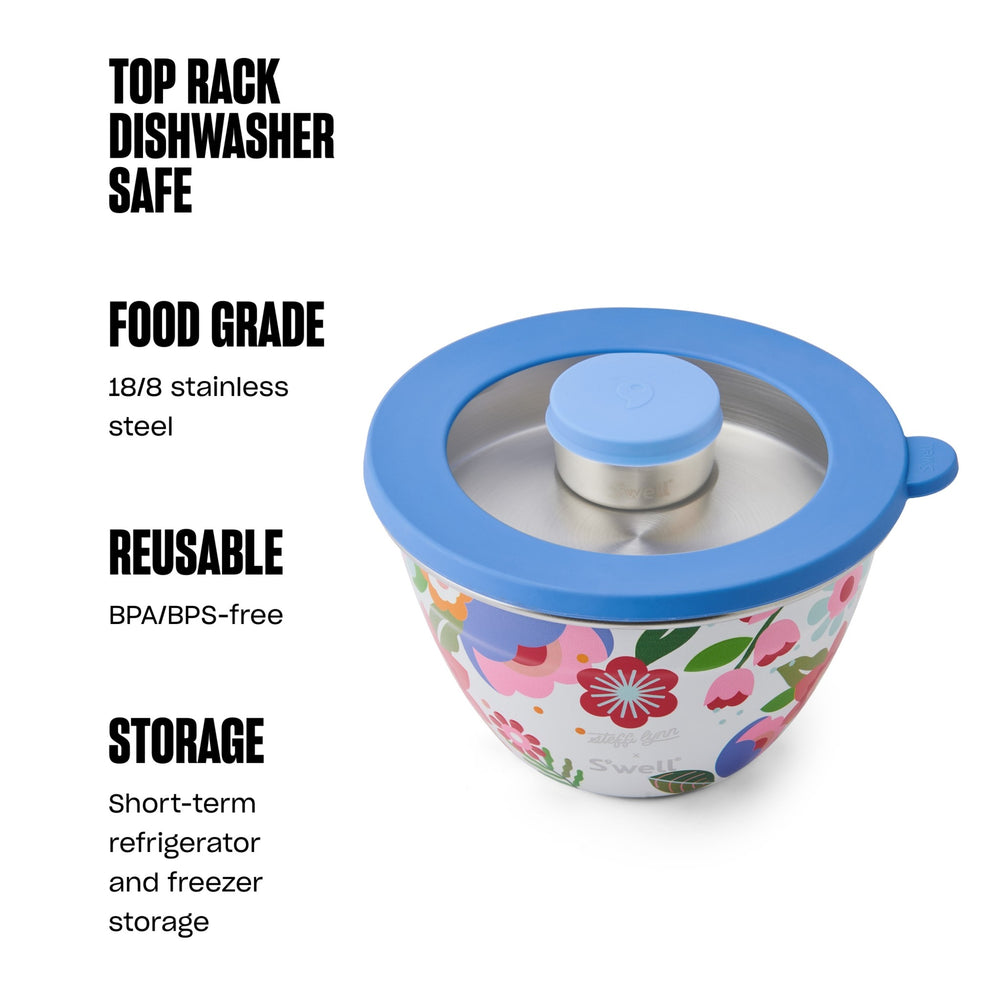 S'well Steffi Lynn Salad Bowl Kit, 1.9L