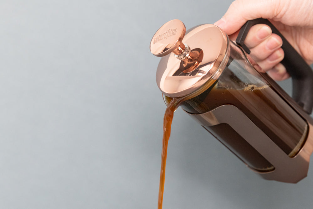 La Cafetière Roma 3 Cup Cafetière - Copper Effect Finish