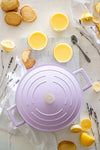 MasterClass Lavender Cast Aluminium Casserole Dish, 4L image 3