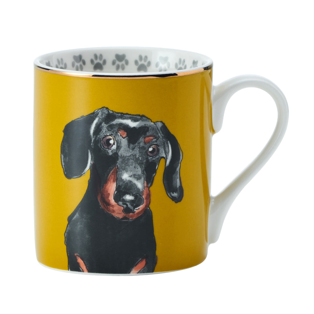 Mikasa Dachshund Straight-Sided Porcelain Mug, 280ml image 1