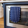 KitchenCraft Blue Butcher's Stripe Double Oven Glove image 5