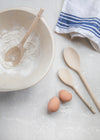 KitchenCraft Set of Three Beech Wood Spoons image 2