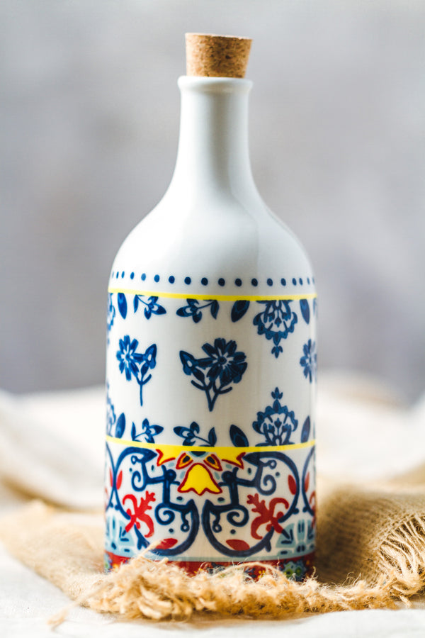 KitchenCraft World of Flavours 500ml Ceramic Oil and Vinegar Bottle Set image 7