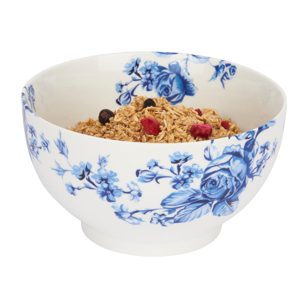 Set of 4 Mikasa Hampton Porcelain 440ml Bowls