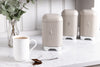 KitchenCraft Lovello Textured Latte Cream Coffee Canister image 6